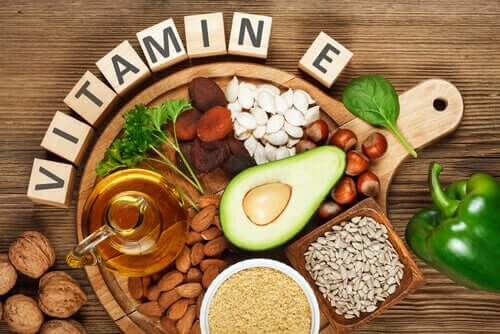 Fødevarer med E-vitamin