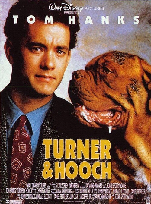 Turner and hooch, se film med med hunden