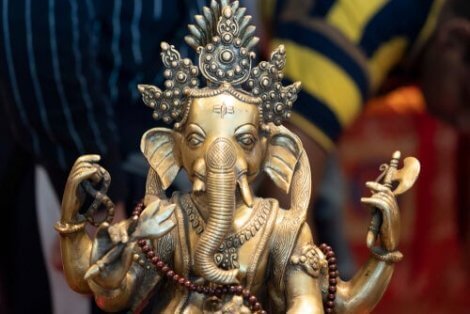 Hinduisk guddom Ganesh er et eksempel på den psykiske lidelsen zoantropi
