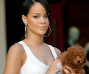 Rihanna z psem