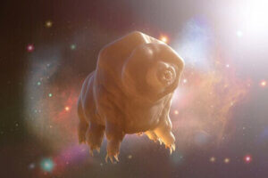 björndjur i rymden