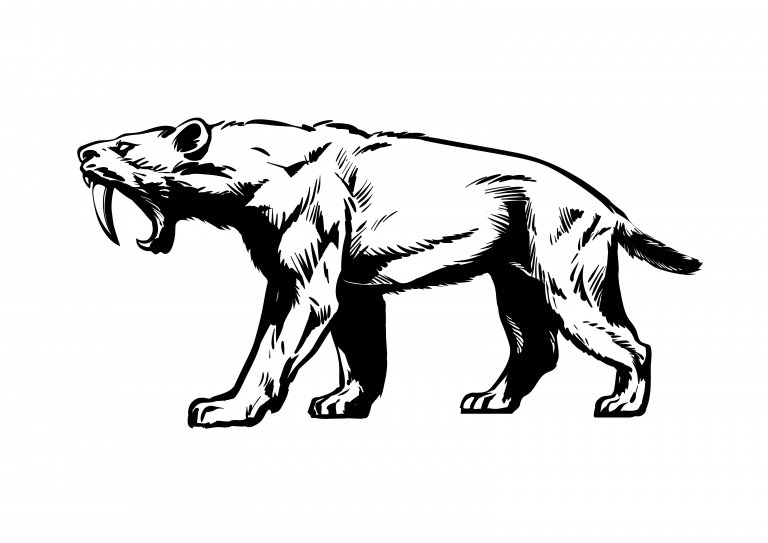 saber-toothed tigers