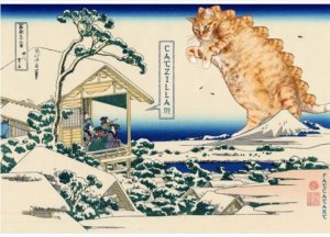 Artists Who Transform Works of Art into Artwork with Cats