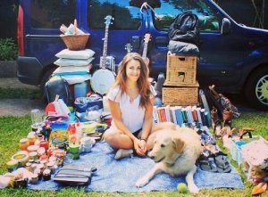 How a Woman Modified Her Van to Travel with Her Dog