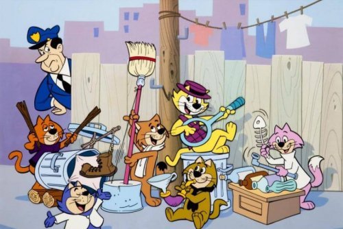 Top Cat and friends.