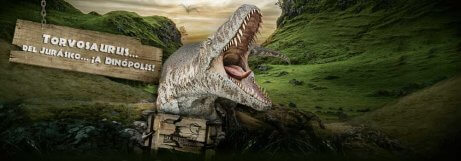 Dinópolis Theme Park places to see dinosaurs